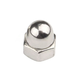 Jingxuan 304 stainless steel cap nut round ball head fine tooth reverse tooth cap nut decorative screw nut M3M4M5M6M20 304 stainless steel M18 (1 piece)
