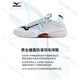 Mizuno (MIZUNO) badminton shoes Eagle Claw 2 generation mandarin duck color shock-absorbing sports shoes WAVE CLAW NEO 71GA211030 white_aqua_pink 45 =295mm