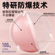 Meikejie Pilates Small Ball 25cm Yoga Ball Pelvic Floor Muscle Ball Training Thickened Explosion-proof Fitness Balance Yoga Ball Buttocks Rose Pink Load Bearing 300Jin Jin is equal to 0.5kg Safety Leg Clamp丨 Pilates Ball/Explosion-Proof Material