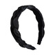 Bai Shilin rhinestone twist wide-brimmed headband 2025 new style high-end temperament high skull hairpin retro headband daily take-out fashion streamer yarn twist braided headband