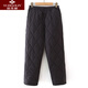 Yu Zhaolin (YUZHAOLIN) Winter clothing for the elderly, women and old ladies, light cotton pants for winter outer wear, mom pants, warm grandma pants for the elderly, 8312 black straight 3XL recommended 150-170 Jin Jin equals 0.5 kg