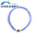 The floating lotus can be found but cannot be found. Gem quality vitreous tanzanite small bead bracelet design is fashionable. Everything is shown in the picture. What you see is what you get.