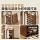 Yishiqi shoe rack multi-layer door simple installation-free household door folding shoe cabinet small entry dust-proof storage rack