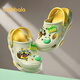 Balabala children's shoes children's clogs non-slip home slippers boys and girls sandals new summer outer wear green tone 00344 35 (inner length 23cm recommended foot length 22cm)