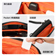 Ulanzi basket YY08 accompanying digital shoulder bag suitable for DJI Pocket3/Action sports camera outdoor shooting portable storage bag multi-functional casual shoulder crossbody bag