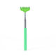 Metal telescopic tickle scratching dog and cat massage cleaning scratching brush palm shape pet cleaning supplies nail rake version-random color