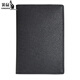 Обложка для паспорта из кожи кенгуру, высококачественная папка для билетов, бутиковая папка для проездных документов, повседневная деловая многофункциональная мужская и женская сумка для паспорта, черная