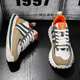 Adi Prince's Size Brand Men's Shoes's Summer 2025 Nouvelles chaussures basses basses pour hommes Slip à semelle douce confortable Chaussures de sport de luxe léger s9906 kaki 40
