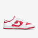 Nike (NIKE) trendy men's shoes Dunk Low Retro low-top reverse white and red non-slip wear-resistant lightweight casual sneakers DD1391-600 42