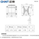 Yue Changsheng Chint single-phase control transformer NDK-1000VA 380v 220v to 36 24 12 isolation BK- NDK-1000VA220/36