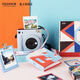 FUJIFILM Instax SQ1 Instant Imaging Camera Square Photo Paper Glacier Blue Package 1 Contains 40 sheets of white edge photo paper + peripheral accessories Official standard