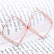 GIEVSZHE brand hoop earrings for women, rose gold and diamond hollow earrings, Valentine's Day birthday gift for girlfriend and wife, large square shape, 11 warehouses nationwide, same day/next day delivery
