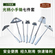 
Gardening tools small shovel home farming flower planting and growing flowers outdoor shovel soil shovel rake hoe weeding small hand hoe 3519-red handle hoe 16 points