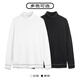 GXG Men's Multicolor Warm Turtleneck Sweater Winter New Style Black L