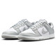 Nike NIKE sneakers men's casual shoes DUNK comfortable and versatile sports shoes HF5441-105 white gray 41