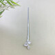 CHINA GOLD hairpin pure silver 999 new Chinese style flower hairpin hairpin Hanfu headdress birthday Chinese Valentine's Day gift for girlfriend and wife about 18.51g