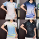 Yonex's new badminton uniform for men and women quick-drying breathable short-sleeved competition uniform for couples golf T-shirt customization watermelon red 9227 red shorts 3XL