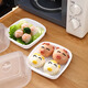Home Story Japanese imported microwave steamer household microwave steaming box kitchen heating steamed buns special utensil steaming bowl
