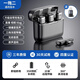 Linglian's best-selling 1 million+ wireless lavalier microphone for live broadcast equipment, a full set of radio microphones for noise reduction, dedicated for anchors to shoot videos, one-to-two, fully compatible, one-to-two, suitable for Apple/Android phones, deep noise reduction | ultra-clear radio