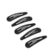 M2KA frosted hairpin bb clip new headwear one-word clip side clip fixed broken hair bangs hairpin female black * 6 pieces