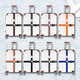 
Pangdonglai quality suitcase strap fixed belt cross packing with snap-on customs lock travel lever red white blue cross