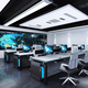 Modern technological console, high-end operation desk, command center, dispatching desk, security monitoring desk, workbench, size customization, contact customer service