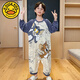 G.DUCKKIDS children's one-piece pajamas for boys spring and autumn pure cotton long-sleeved anti-kick quilt thin boys teenagers autumn and winter big children's sleeping bag QD-66453 170 8 yards 85-100cm weight 30 Jin Jin equals 0.5 kg left