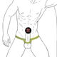 Men's underwear with vaginal support, sexy underwear, ring thong, men's support, couple dating, gay sex, no need to take off, red + yellow + blue S 75-95Jin Jin is equal to 0.5 kg