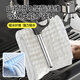 CONDOR Japanese waffle rag 30*30cm*4 pieces kitchen rag, dishwashing cloth and scouring pad to wipe the table without lint