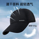 Huili Hat's Summer de verano transpirable transpirable con protección solar Capilla de béisbol Capaz de malla para hombres Sunshade al aire libre Capilla de béisbol de béisbol Negro [Circunferencia de cabeza ajustable]