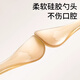 Mdug Silicone Soft cuillon nouveau-né cuillère supplémentaire cuillère en silicone cuillère nouveau-née bébé alimentation alimentaire supplémentaire cuillère à tête douce cuillère [cuillère à tête en silicone Super-née Silicone Silicone] [NOUVELLE-NÉ + ALIMENTATION SUPPLÉMENTAIRE] Ensemble en deux pièces + boîte de rangement en boîte