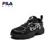 FILA children's running shoes 2025 autumn men's and women's knob sports shoes cat claws