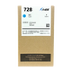 Level 7 Wind 728 Tintenpatronen sind für HP T730/T830 -Plotter -Drucker geeignet, ein Satz von 4 Farben (kleine Kapazität 690 ml)