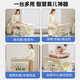 Raft core baby diaper table nursing freshman touch and bath full enclosure care multi-function foldable milk furnish [Esther-MAX premium model] [four-sided fence + bathtub