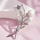 Tulip brooch for women, high-end niche brooch, trendy suit, temperament, breast, flowers, cute internet celebrity accessories, golden tulip