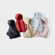Tongtai (TONGTAI) baby down jacket winter baby clothes going out hooded duck down jacket children's three-proof top red 90cm