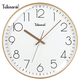 Uranus (Telesonic) wall clock living room clock wall clock 3D three-dimensional quartz clock thin edge punch-free home silent wall clock 35cm