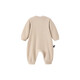 YEEHOO baby clothes autumn and winter double-sided velvet warm onesies for boys and girls rompers and baby clothes