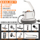 CKULH German steam cleaner high temperature and high pressure cleaning multifunctional sterilization and mite removal kitchen degreasing cleaning sofa all-in-one machine washing range hood cleaning glass washing window stove high temperature steam cleaning machine DC motor