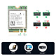 GxlinkstarMT7922 MT7925 MT7927 Tarjeta de red inalámbrica Gigabit wifi 6G tribanda incorporado Bluetooth 5.4 receptor de computadora compatible con AMD RZ616 Linux Openwrt paquete Tarjeta de red MT7922 + antena incorporada