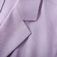 Faserhow [Intellekt und fähige Temperament Lacele-Anzugjacke] Großgröße Frauenfett MM2025 Sommer neuer Stil 2694 Off-White 3xl
