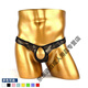 Male m torture props male slave punishment heavy taste kneeling underwear men's masturbation underwear male slave fake one size black JJ set thong opening