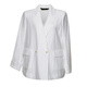 ROEYSHOUSE Luo Yi Suit Jacket Women's Summer Casual Thin Loose Professional Suit Top 11987 White XL