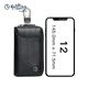 
Goldlion new key bag men's large capacity genuine leather light luxury brand key bag practical waist hanging car key bag black