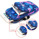 Fuxi's new running mobile phone sports arm bag arm bag for men and women outdoor sports arm bag fitness small bag mobile phone bag hand b031 colorful flower purple