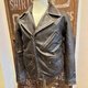 RALPH LAUREN Ralph Lauren Spot Retro Distressed Cowhide Leather Jacket Men's RRL Double RL/Ralph Lauren Spot D13 XL