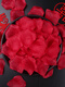 Xikile simulated petals, fake rose petals, wedding confession, hand-spreading flowers, decoration, wedding, wedding room, romantic room decoration, 1200 pieces of red simulated petals (non-woven model)