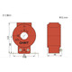 Chint LMZJ1-0.5 current transformer 50 75 100 150 200 300 400 500 600/50/53 level 30 holes