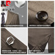 Pierre Cardin high-end wool suit suit men's business casual no-iron formal fit wedding dress suit three-piece brown three-piece vest + suit + trousers M 110Jin Jin equals 0.5 kg within