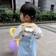 Hanoufei overalls anti-falling artifact fixed shoulder straps shoulder baby children's clothes suspender skirt drop shoulder anti-slip khaki wings 1 pack 9 years old and above
